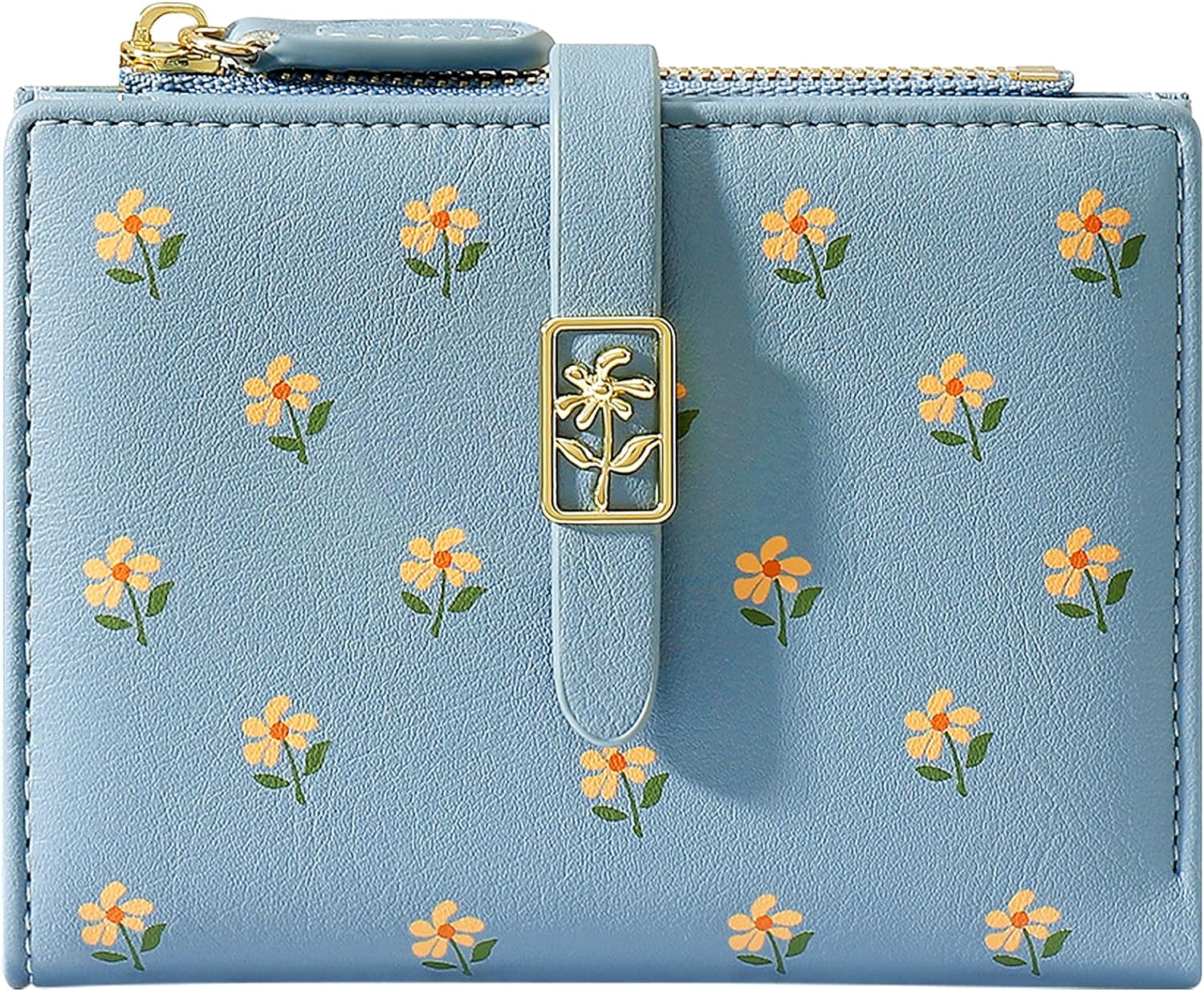 Wallets for Women Multi Card Holder Wallet Clutch Wallet Card Holder Organizer Ladies Purse with Wrist strap Purse
