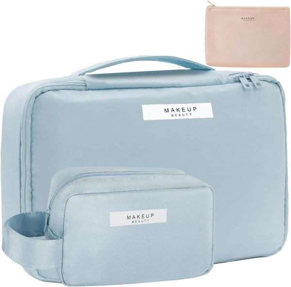Travel Makeup Bag Cosmetic Bag Makeup Bag Toiletry bag for women - Image 5