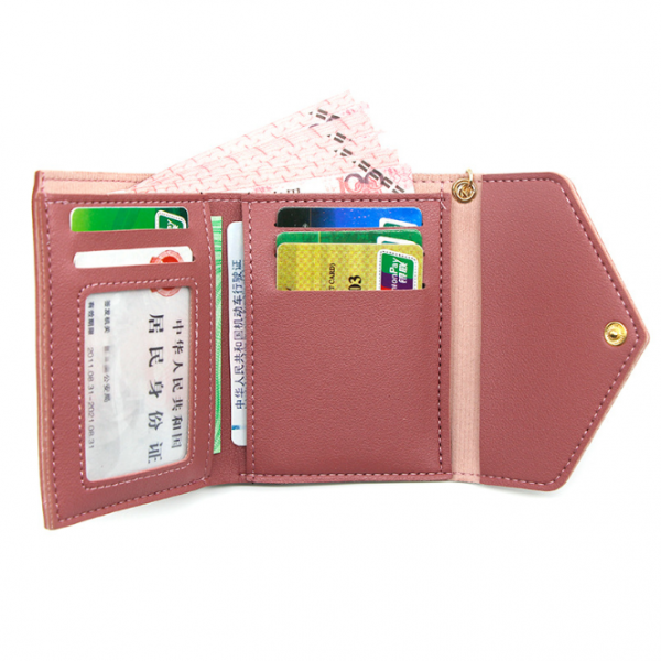 Wholesale Cheaper Multi Colors PU Leather Women coin wallet for Ladies custom wallet - Image 2