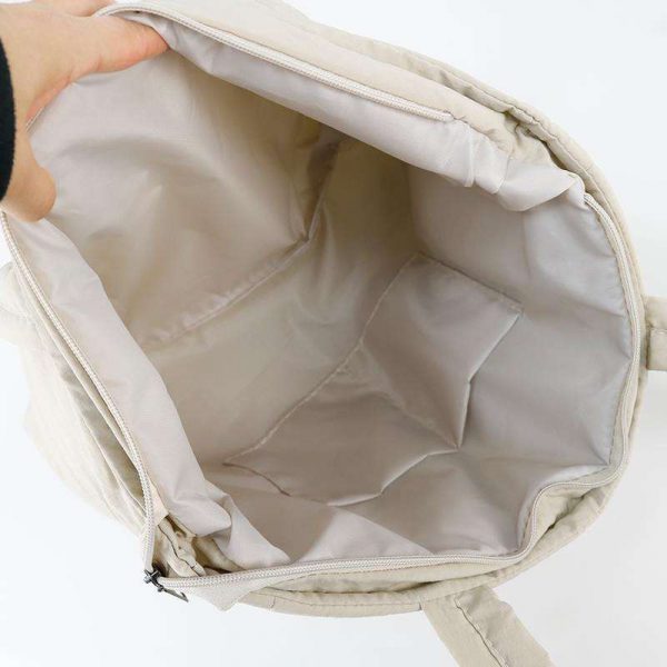 Fashion Ladies Daily Tote Bag With Large Capacity, Quilted Puffy Bag - Image 5