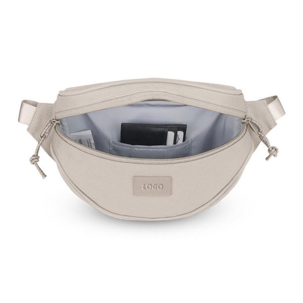 Customised Logo Waist Bag Waterproof Portable Pack Zipper Chest Bag Designer Outdoor Sports Crossbody Fanny Pack - Image 4