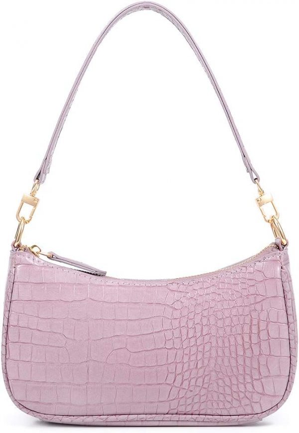 Shoulder Bag Retro Classic Purse Clutch Shoulder Tote HandBag with Zipper Closure for Women - Image 4