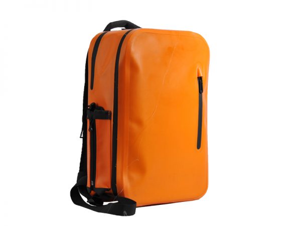 Orange Waterproof Backpack - Image 3