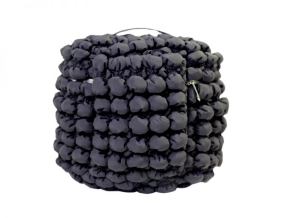 Singyoung Round Quilted Cotton Cosmetic Bag - Image 5