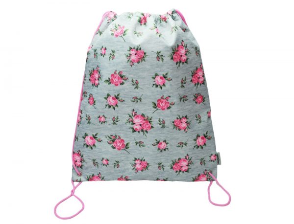 Flower Drawstring Bag
