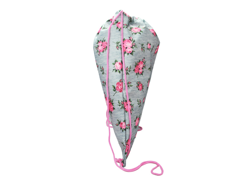 Flower Drawstring Bag
